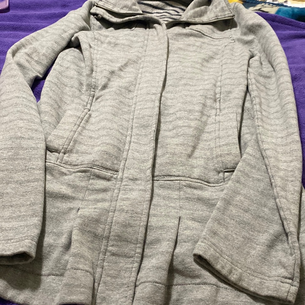 Rubbish gray coat